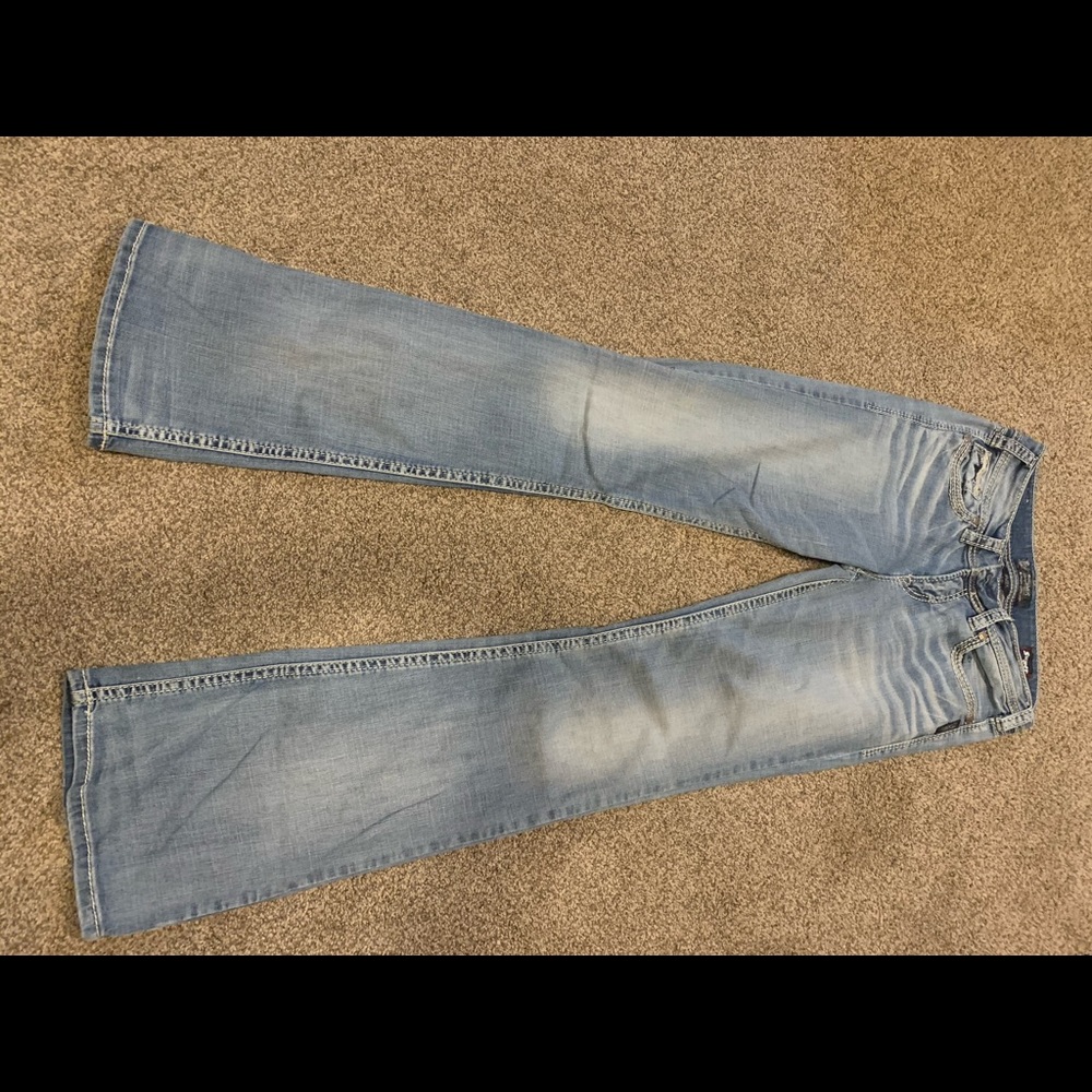 Silver jeans